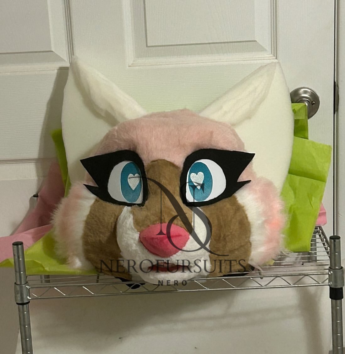 nerofursuits's tweet photo. Head 💖

#FurryCommunity #HandmadeWithLove #FursuitCommission
#FursuitMaker #Fursuit https://t.co/elJ8AuA5wI