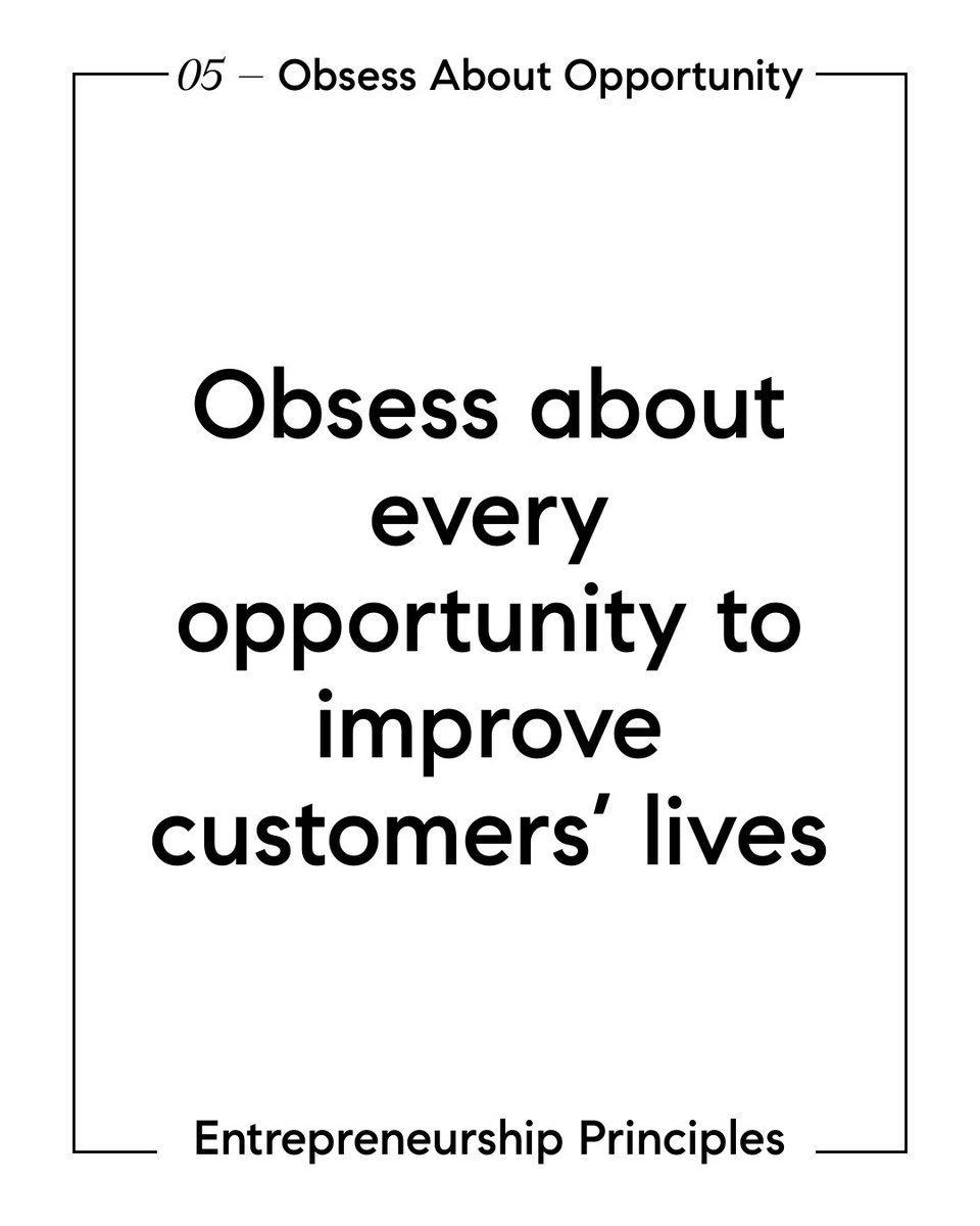 RobReffkin's tweet photo. This week’s Compass International Holdings Entrepreneurship Principle is #ObsessAboutOpportunity! Everyday we are presented with opportunities to improve the lives of those we serve. And, when you obsess about understanding your customers, you’re more likely to be able to build trust and create great outcomes.