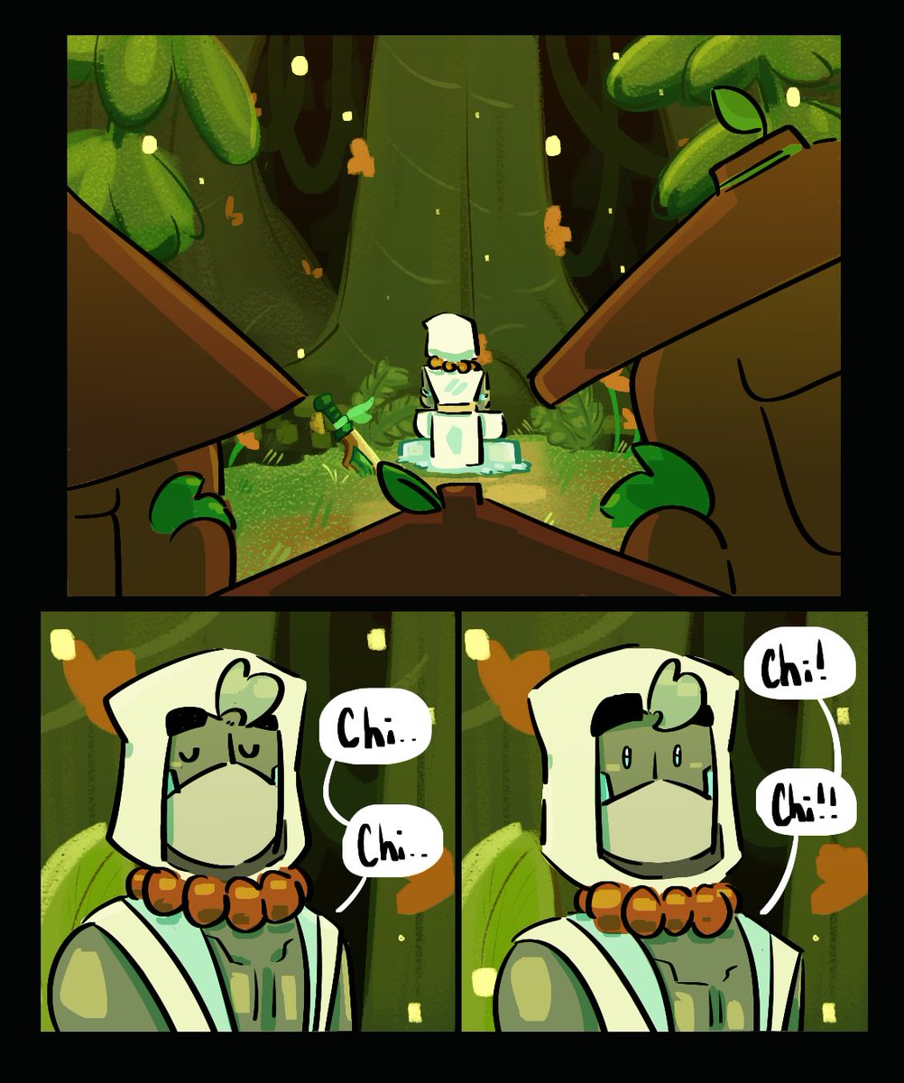 phibsies's tweet photo. lil duskfall comic based on a headcanon that someone happened to request art for before i opened my mouth #ninjago #ninjagofanart https://t.co/brekuuGmBy