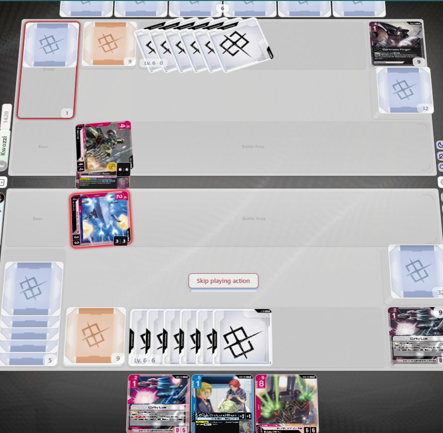 awxcord5's tweet photo. [RB Earth Alliance, TESTING] 
Today's testing:
Game 1 vs MF = LUCK, burst base and opp didn't swing again to destroy it
Game 2 vs MF: opp didn't want to discard, so i board swarmed

#GCG #GundamCardGame #ガンダムカードゲーム https://t.co/IjVYin0vba