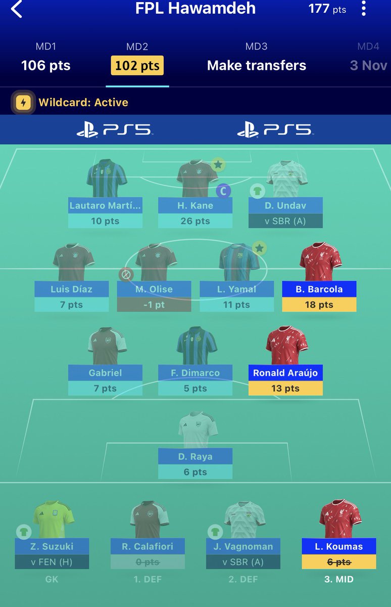FPLhawamdeh's tweet photo. Olise you stupid twat https://t.co/wkNLOFSdKH