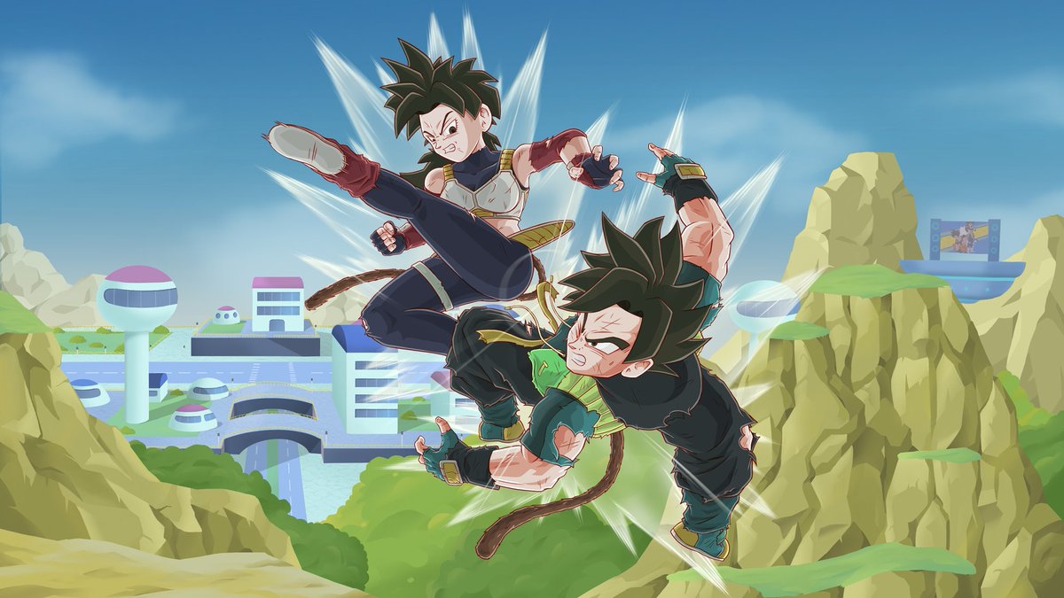 Alekuko_'s tweet photo. Reposting this set of drawings I made of Garlin battling Okara! 💥 One of my favorite projects I’ve ever worked on.

These characters belong to @DBA_2003 ✌🏻✨

#DBXV3 #Saiyan #AnimeArt #DragonBallSuper https://t.co/Z4DwuEnvZ9