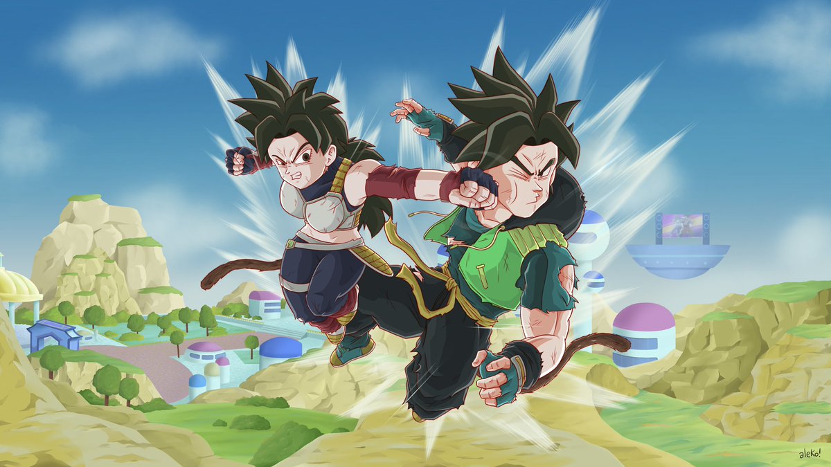 Alekuko_'s tweet photo. Reposting this set of drawings I made of Garlin battling Okara! 💥 One of my favorite projects I’ve ever worked on.

These characters belong to @DBA_2003 ✌🏻✨

#DBXV3 #Saiyan #AnimeArt #DragonBallSuper https://t.co/Z4DwuEnvZ9
