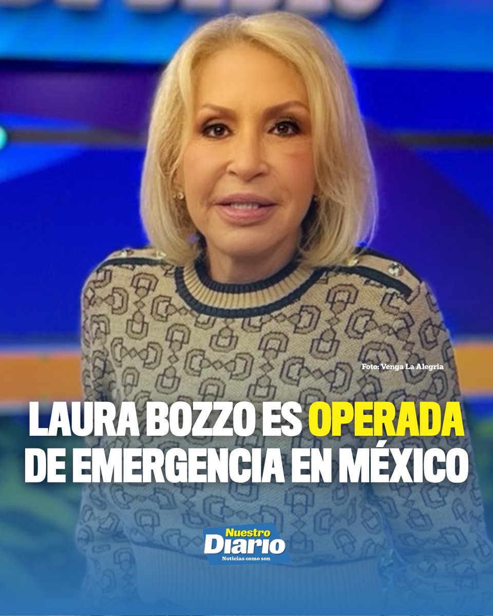 ⚠️🏥 LAURA BOZZO ES OPERADA DE EMERGENCIA EN MÉXICO 🏥😱 La presentadora peruana Laura Bozzo fue sometida a una cirugía de emergencia el martes 13 de octubre…