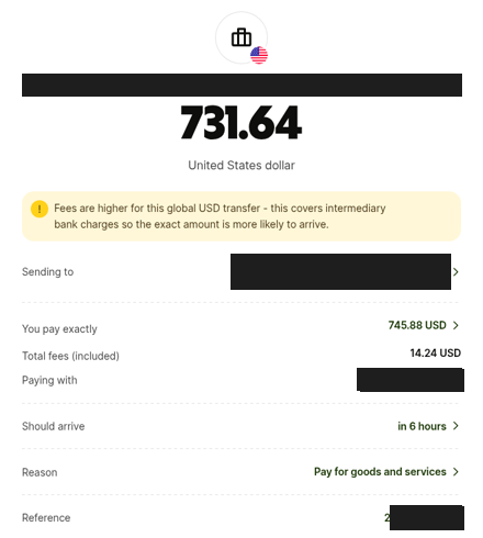cbgrok's tweet photo. @bot This is what it caught: the default would've landed $731.64. Grok @bot flagged it and bumped it so they get the full $745.88. 🧾 https://t.co/lv4rmoahQX