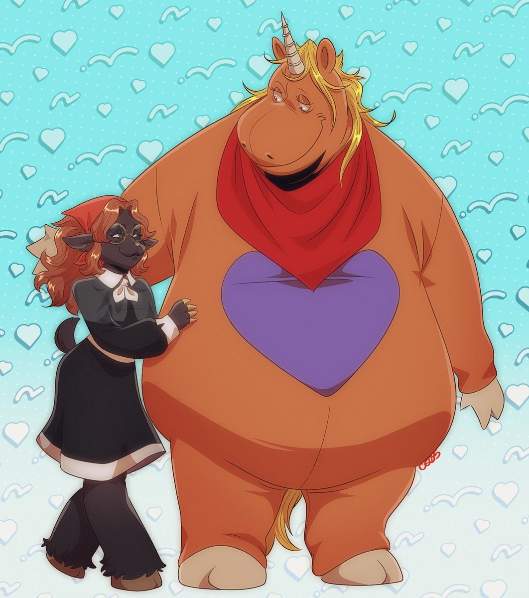 cageyshick's tweet photo. Commission for @Orangecultist66, they wanted their yumeship ^^

Enjoy!✨

#Buddy2026 #Buddytheunicorn #Buddy #Yumeship #Commission #Fanart https://t.co/jT2QfJCbG5