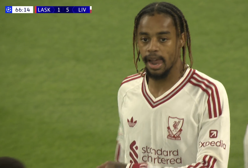TouchlineX's tweet photo. 5-1 Liverpool.

HATTRICK BARCOLA !!!!!!!!!!!!!!!!!!!!!!!!! HATTRICK BARCOLA !!!!!!!!!!!!!!!!!!!!!!!!! HATTRICK BARCOLA !!!!!!!!!!!!!!!!!!!!!!!!! HATTRICK BARCOLA !!!!!!!!!!!!!!!!!!!!!!!!! BRADLEY BARCOLA HAS SCORED A HATTRICK FOR LIVERPOOL !!!!!!!!!!!!!!!!!!!!!! 🔥🔥🔥🔥 https://t.co/oZlxNdAIn3