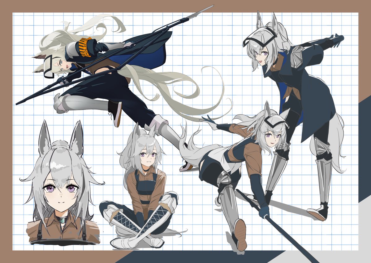nuage_2163's tweet photo. いっぱいグラニ🐎

#アークナイツ https://t.co/eK4ybjcFcy