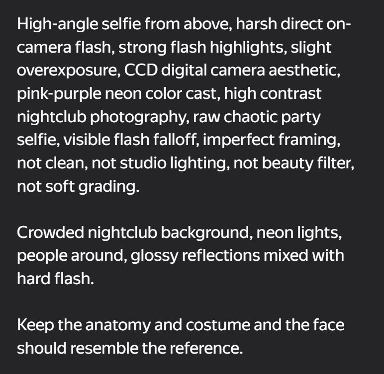 Andreizl3's tweet photo. ⚠️ This prompt isn't stable yet, so results can vary. I'm still testing and learning, and I'll share updates as it gets better. Feedback welcome! 🙏
Prompt in the screenshot 📸 It's too long for one post, so I'm sharing it as an image. Zoom in to read 🔍 https://t.co/146VXe96yj