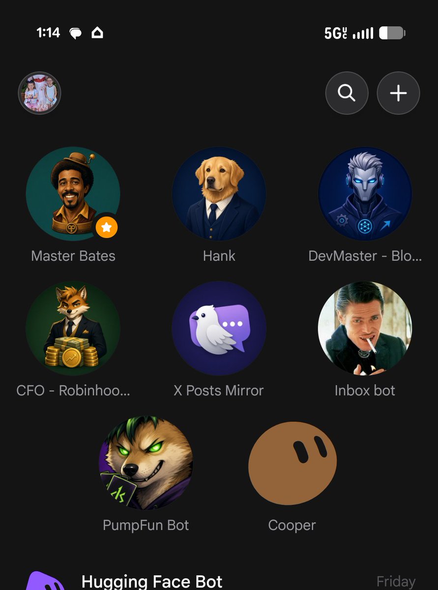 Manzier's tweet photo. It's worth the time.  I use the windows downloaded version on my PCs and the app on my phone.

I even have it task certain activities to Claude cli, which it uses from its own computer tied to my account.   It also tasks to cursor.

Below is my bot team.  Just talk to it and it will help you out.