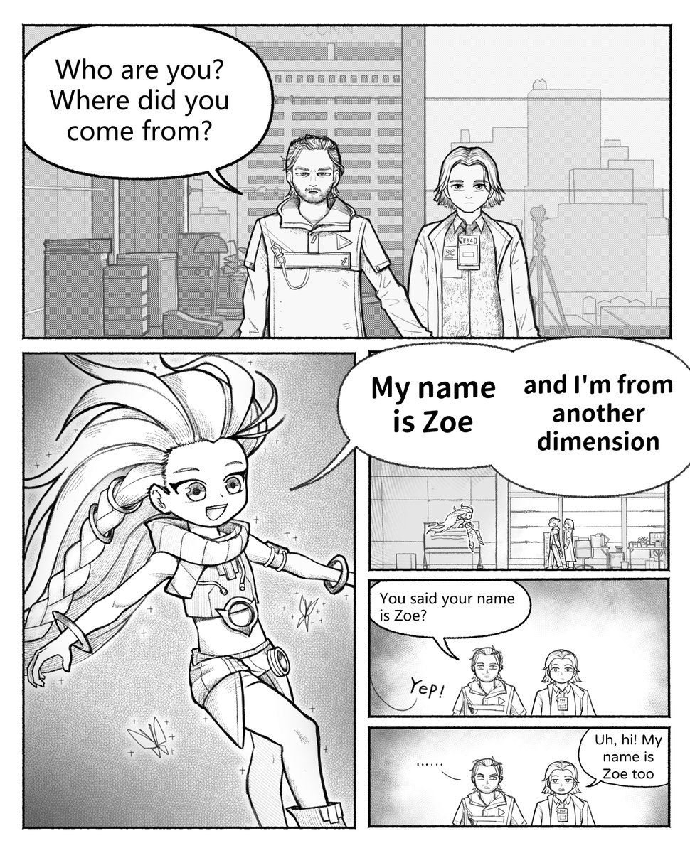 ChengFengOfZoe's tweet photo. #ControlResonant #Remedy 
Zoe and Dylan and Zoe https://t.co/jnqRqzf0iN