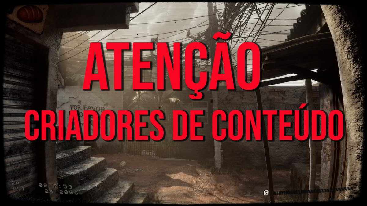 MaxMRM_Gameplay's tweet photo. Oportunidade de cobertura de Otherside Tapes: Favela para CRIADORES DE CONTEÚDO!

Interessados por favor preencham o formulário abaixo:
https://t.co/kCJPqC3seE

Os critérios de avaliação não serão somente o tamanho do canal ou quantidade de views. 😊 https://t.co/hgsFjaWJ5W