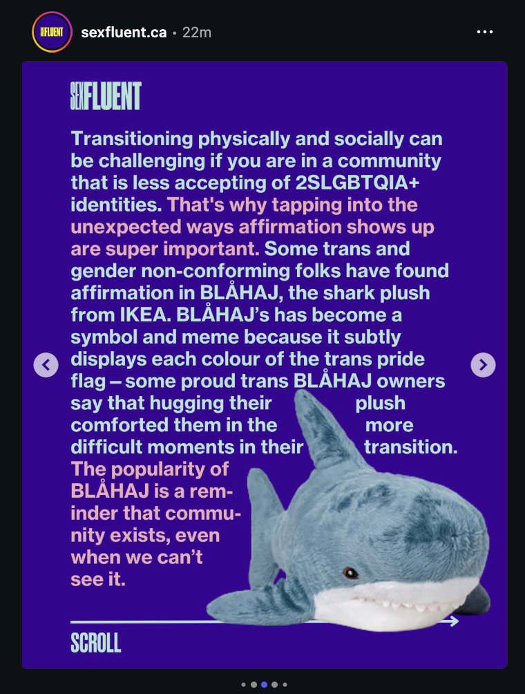 WomenAreRealCAN's tweet photo. Signalling that you're an insufferable person who will demand others obey your language games and ignore reality will apparently improve your mental health.

Sexfluent claims to be a youth-driven initiative brought to you by CANFAR (Canadian Foundation for AIDS Research). https://t.co/qm0zHYwEdM