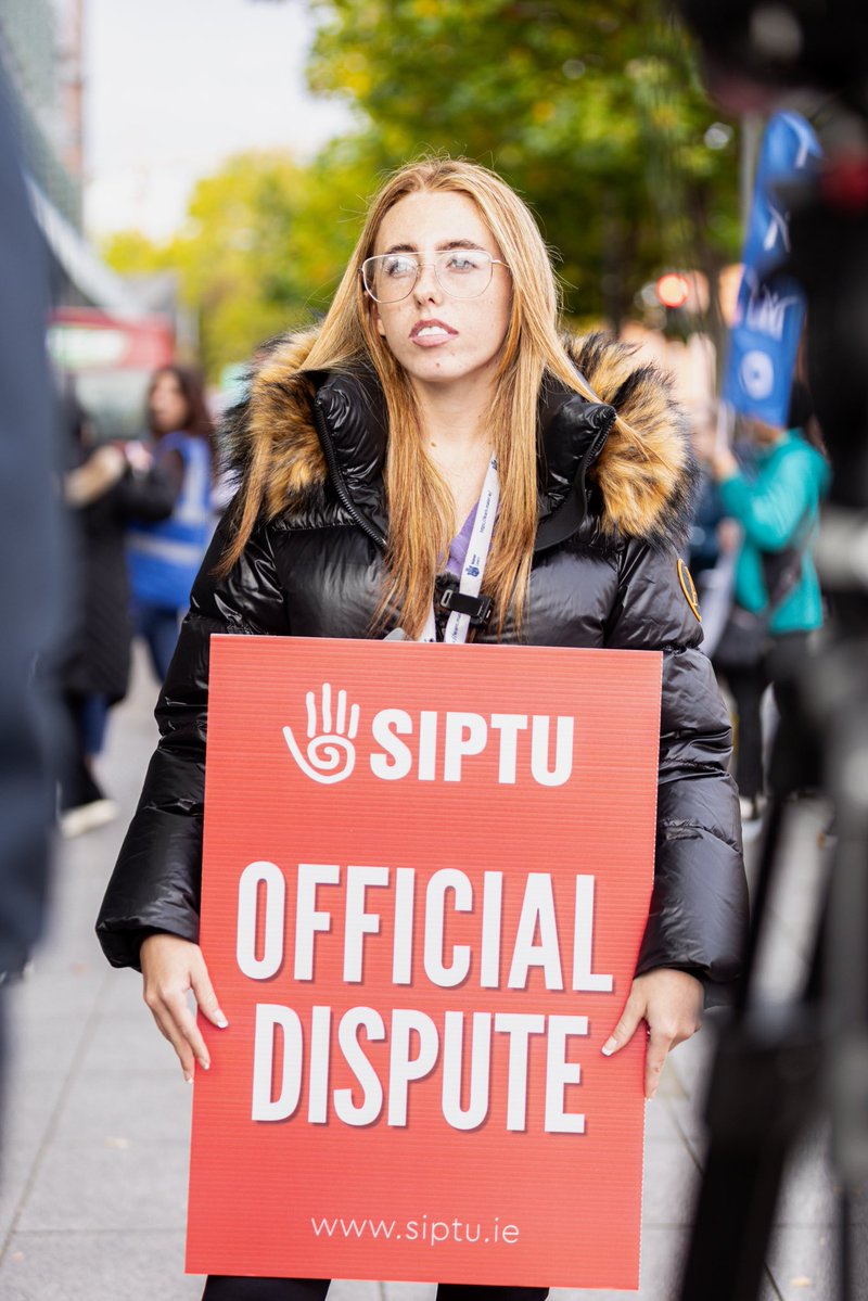 SIPTU's tweet photo. The working class is back #unionstrike https://t.co/Ffwc3YdlEK