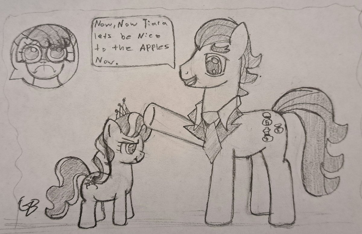 GoldenBright_'s tweet photo. What did she say to poor applebloom?
#mlp #mlpfanart #mlpart https://t.co/SvKNw2rK8X