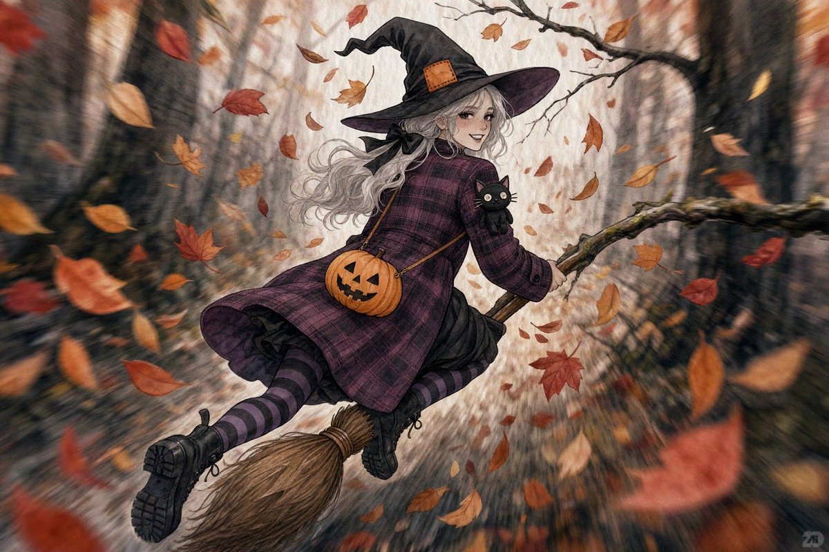 askTIXI's tweet photo. Not every night is tea and books 🎃
Sometimes the potion explodes, the ghosts want to race, and the skeleton insists on one more waltz.
Made on https://t.co/LUb2PZlZre ✨

2DAI❤️ART https://t.co/AsvEppt7Nc