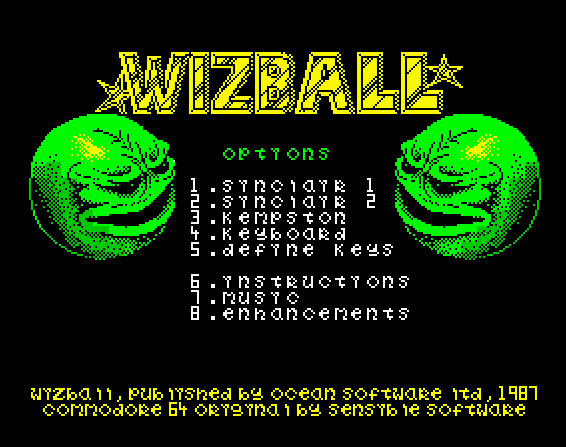 MarkRJones1970's tweet photo. Here it is then- a new enhanced 2026 version of #Wizball for the #ZXSpectrum with many new features &amp; game improving tweaks. I hope you all like it. Feel free to let us know what you think (be nice!)
Many thanks to Leigh Ashton.
https://t.co/cTqmPV2ofn
#OceanSoftware #RetroGaming https://t.co/TmLEgAGM0N