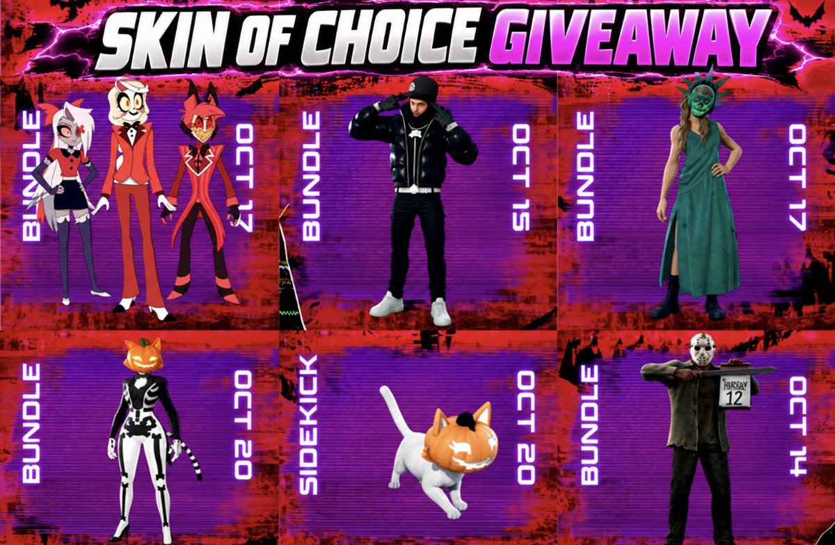 Adivkfn's tweet photo. 🎁 FORTNITEMARES WAVE 2 SKIN OF CHOICE GIVEAWAY! 🎁

Winner gets 1 Skin of their choice worth 1500 V Bucks🔥

To enter:
• Follow @zbmello & @adivkfn
• ❤️ + 🔄

Not compulsory - Consider using code : ADIVK #epicpartner in the item shop!

🏆 Winner announced in 48 hours! 

Good luck! 💜