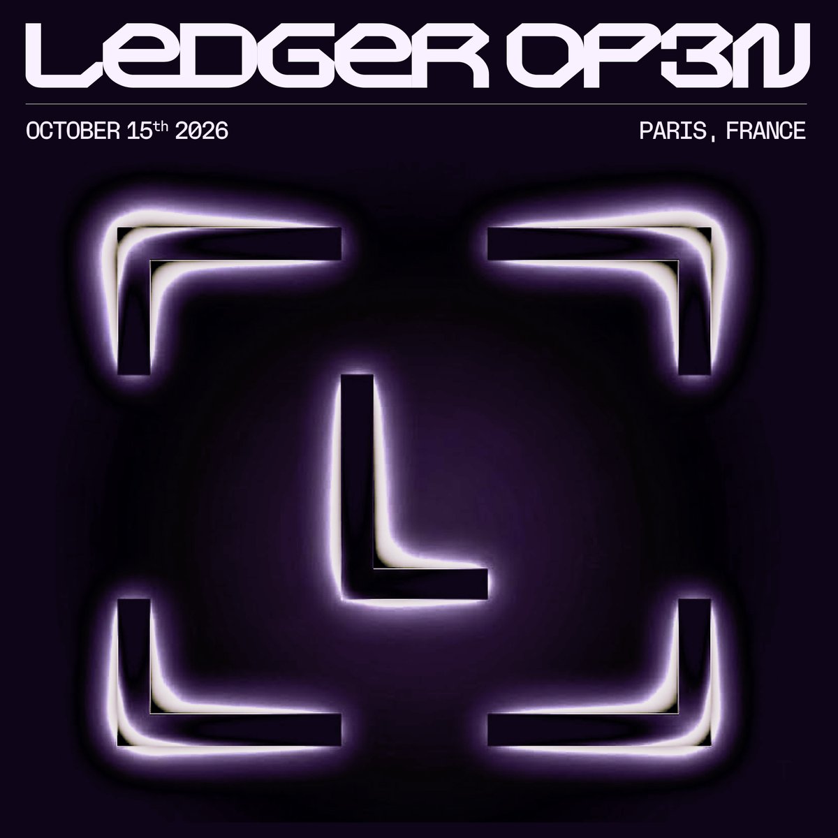 Ledger's tweet photo. Tomorrow at Ledger Op3n, we’ll unveil our latest announcements on securing what matters most in the age of AI, Tokenization, Quantum and share where the Ledger platform is headed next. At the top of the event, our CEO @_pgauthier will also directly address the incident in Southeast Asia from this weekend.

Here’s what to expect: