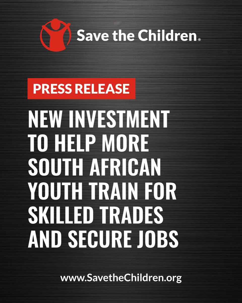 SavetheChildren's tweet photo. NEWS: New Save the Children Global Ventures Investment in BluLever to Help More South African Youth Train for Skilled Trades and Secure Jobs

As finance ministers, central bankers and development leaders meet this week in Bangkok for the IMF-World Bank Annual Meetings, Save the Children Global Ventures (SCGV) has announced a new investment in BluLever Education. 

BluLever is a South African vocational training company that prepares young people for careers as plumbers, electricians, mechanics and solar technicians. 

The investment was made through SCGV’s Children’s Impact Multiplier Fund, and will support BluLever’s expansion to a second campus in Cape Town. This will help more young people from low-income households gain skills and well-paid work. 

“Good jobs are built on good foundations: first literacy and numeracy, then skills that employers value. Too many young Africans fall at that last step. BluLever pays young people to learn trades the market needs, such as plumbing, electrical work and solar installation. 88% of its graduates go on to work or further study, and more than a third of its apprentices are women, in trades where women are fewer than 3% of the workforce. That is how investment turns into opportunity,” said Paul Ronalds, CEO of SCGV 

Over the next decade, 1.2 billion young people in developing countries will reach working age, but only around 400 million jobs are projected for them, according to World Bank figures.  

“This investment helps us grow, starting with our new campus in Cape Town, where 90 employers have already signed letters of intent to host apprentices. Many young people want to work in the trades but have no way in. We look forward to working with Save the Children’s teams to reach more of them,” said Jess Roussos and Adam Collier, Co-Founders and Co-CEOs of BluLever. 

South Africa shows how big the gap has become, with official figures putting youth unemployment at 61% among 15- to 24-year-olds. At the same time, more than one in five employers say they struggle to recruit qualified artisans. For many young people, there is no clear path from school into work. 

BluLever was founded in 2019 and designs its programs with employers, so that graduates leave with the practical skills industries need. The organization offers the clear path from school into work - a qualification, an employer and a wage – with its three-year apprenticeship combining learning on campus with paid placements. Apprentices earn while they learn and graduate with real work experience. 

Of the BluLever graduates who have passed their trade test, 88% are employed or continuing their studies. Women make up 35% of its apprentices, in trades such as plumbing where fewer than 3% of workers are women. 

BluLever opened its first campus in Johannesburg in 2021 and plans to open its second in Cape Town later in 2026. In Rwanda, it is working with the Ministry of Education to create the country’s first formal qualification for plumbers. 

Alongside the investment, SCGV and BluLever see opportunities to work with Save the Children in South Africa to help more young people, particularly those from low-income households, move from training into decent work. 

BluLever Education is a South African vocational training company founded in 2019 with the mission of empowering Africa’s artisans with skills for the future. It offers accredited apprenticeships in plumbing, electrical and automotive trades, a solar technician program, short courses for working tradespeople and its Artisan Academy for informal artisan entrepreneurs.