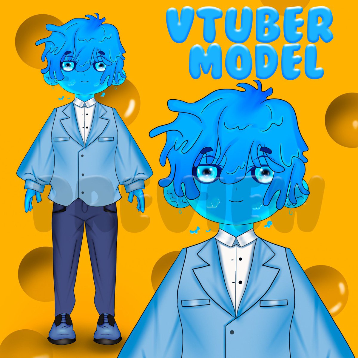 Magical_Lara's tweet photo. Did a Vtuber Model Art Commission 💙

Vtuber | @/SlimyVT

#Vtuberart #commission #Vtuberassets https://t.co/ejPMWLd1ns
