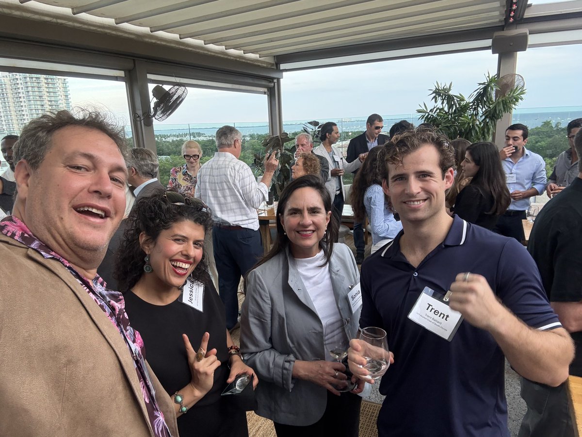 the_hoch's tweet photo. Last week was the MIT Miami Club and Canes Club mixer. Met new people, saw old friends, great event. Several great meetings out of it. https://t.co/kVoPYdvzHk