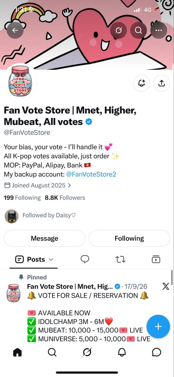Rofanavy9's tweet photo. @FanVoteStore @Daisyyy2223 Done ✅ for #TREASURE https://t.co/4tRHLiJpE1
