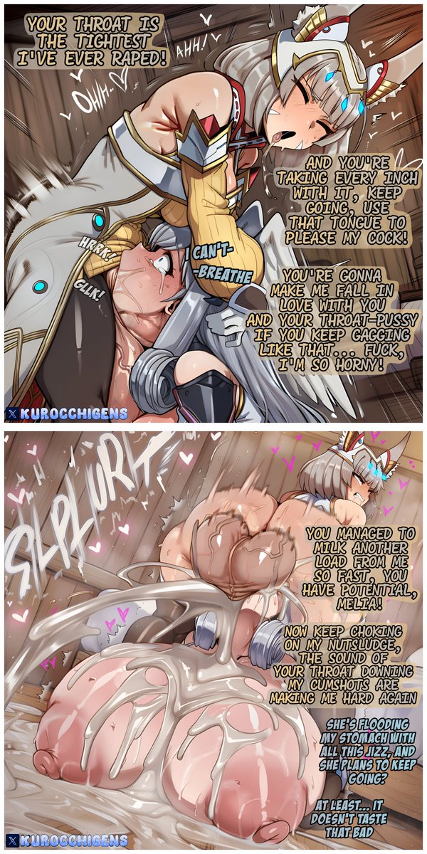 KurocchiGens's tweet photo. [Commission] Nia's harem gets a new addition 💛

[Part 1/2] 💙 https://t.co/i1czhcGNAn
