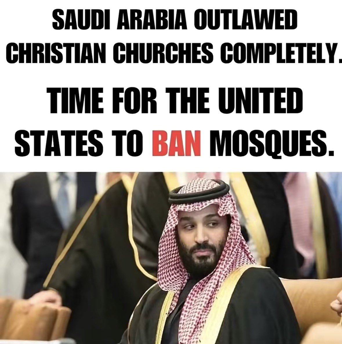 Katie_Z1's tweet photo. I never understood why our country has to permit the building of mosques when Muslim countries reject Christianity and would never permit the building of a Christian house of worship. https://t.co/7VCDpy08aP