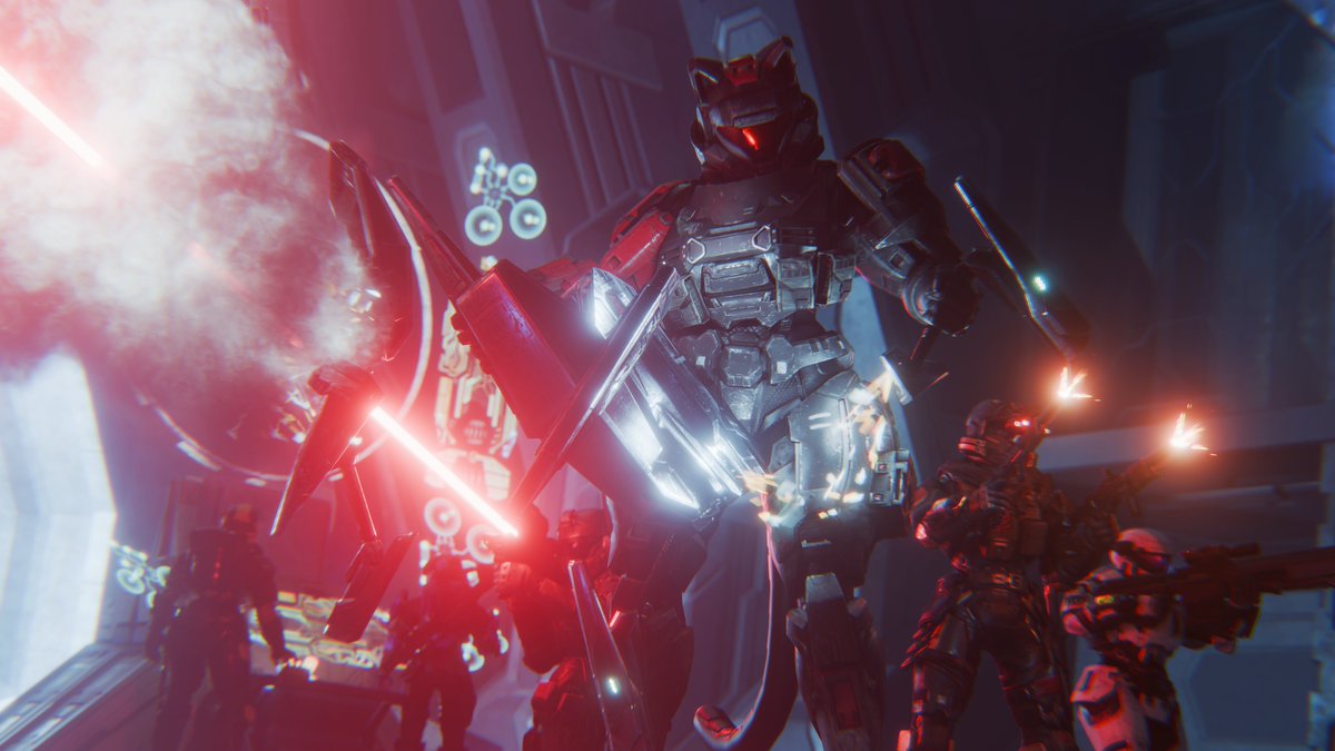 UserUnknownVR's tweet photo. //The quiet was nice while it lasted//
//Guess we are shooting our way out, how original//

#Halo #HaloSpotlight #Blender3d https://t.co/uyKGomEPMb