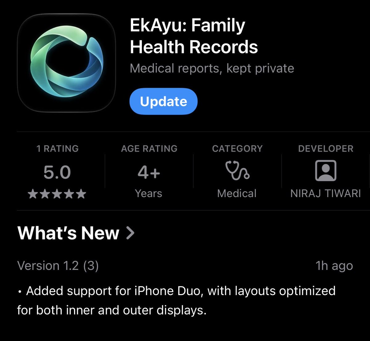 codecat15's tweet photo. Added Duo support to EkAyu app, please do check the app out.

https://t.co/YqoLF4f6ir https://t.co/jmp3qr7RuC