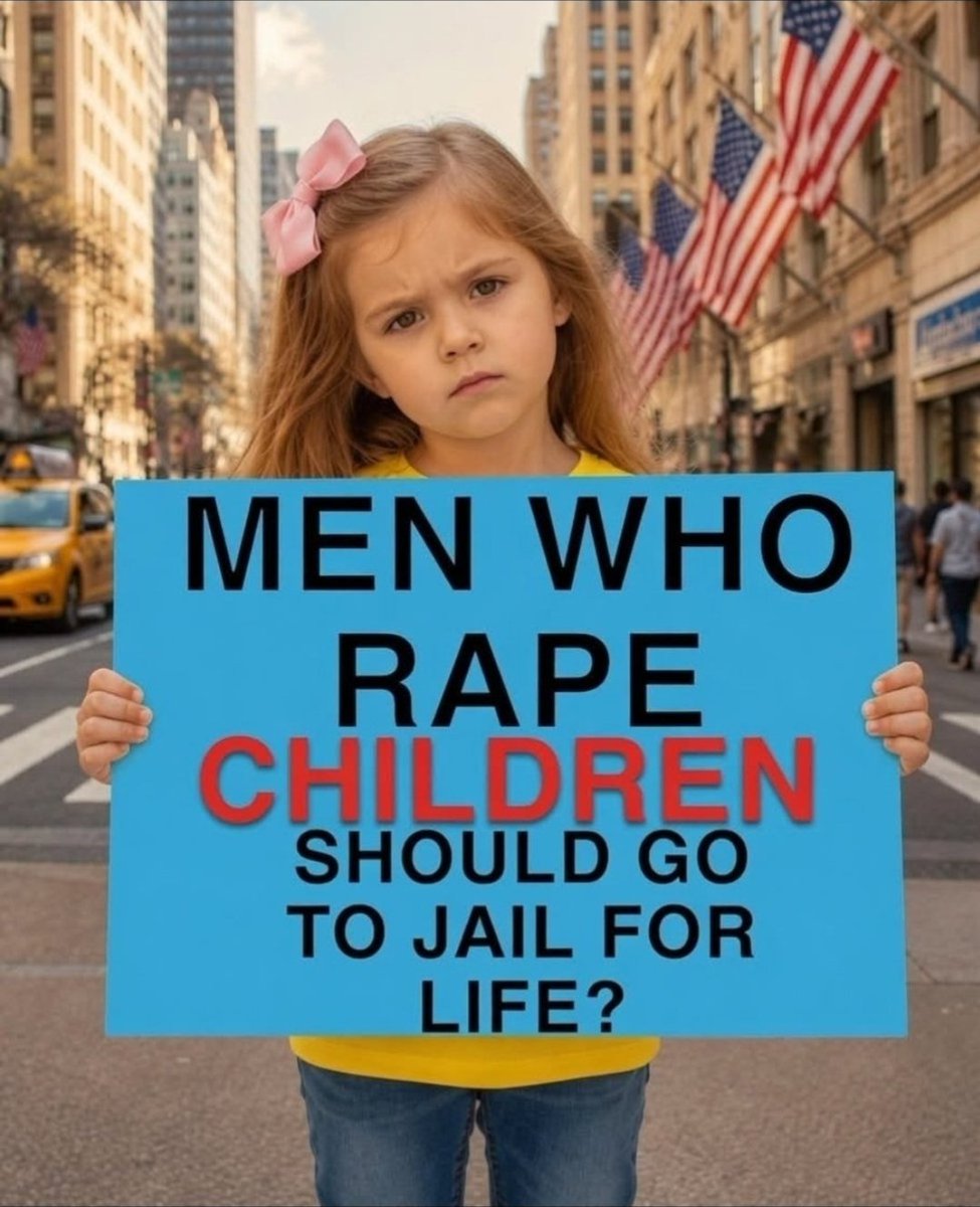 Clara160920's tweet photo. CHILD RAPISTS DESERVE THE DEATH PENALTY. https://t.co/Y0FH6JS7bu