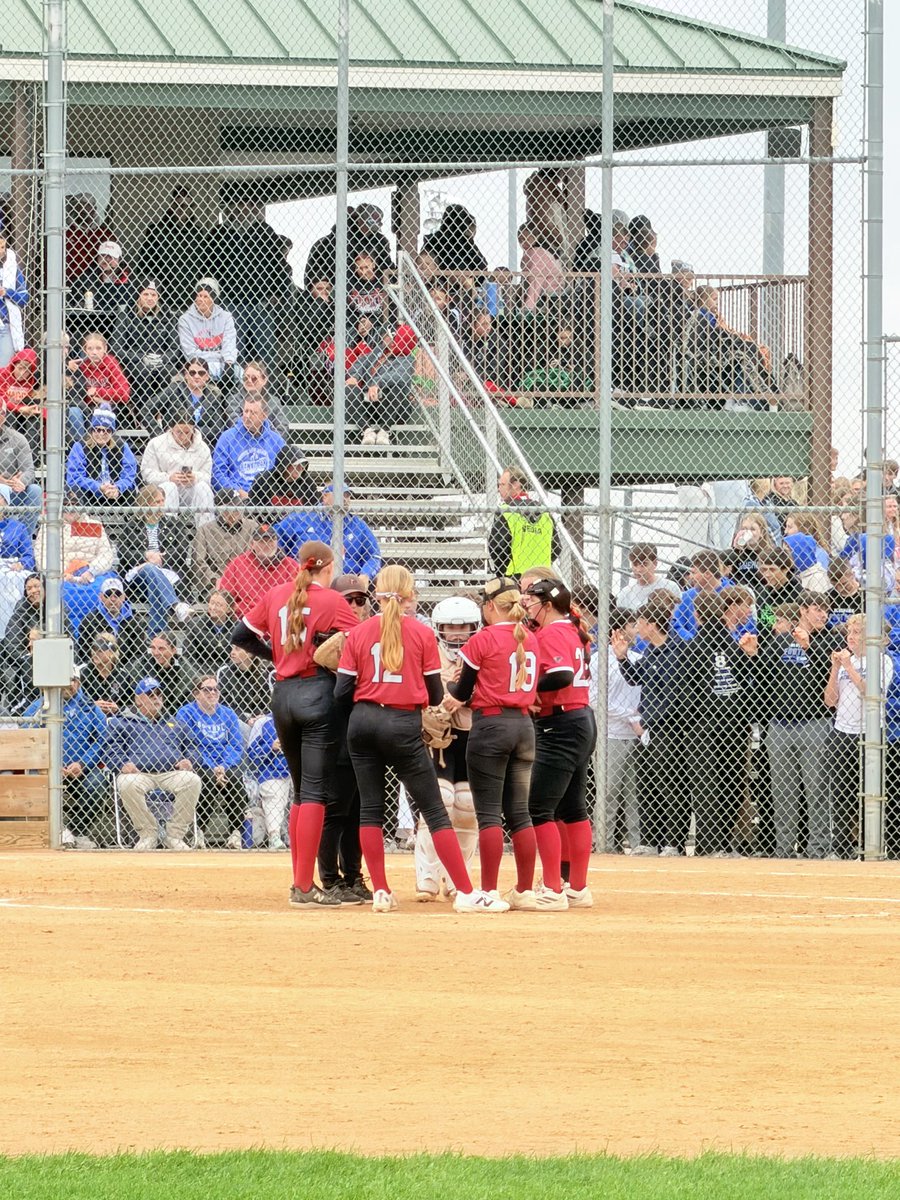 DCWestFalcons's tweet photo. @dcwestsoftball @DCPGSports @THEnebpreps @NEPrepZone 🥎 @ Hastings - Smith Field 

Class C State Tournament 

After 6th inning

🔵⚪️⚫️ #4 Hastings St. Cecilia 1
🔴⚪️⚫️ #5 DC West 1

#dcwestpride #FalconsTakeFlight #ncconf 

@dcwestsoftball @DCPGSports @THEnebpreps @NEPrepZone https://t.co/gVfj41DwEw