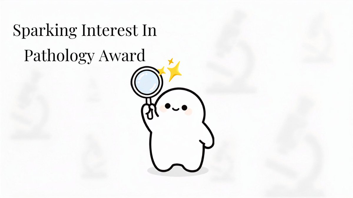 CAPFndn's tweet photo. Apply by 12/1/26 for the Sparking Interest in Pathology Award which supports projects and initiatives that introduce, educate, and inspire medical students to pursue a career in pathology.
✨https://t.co/ryEPTJzAff https://t.co/w6F0cmJwz8