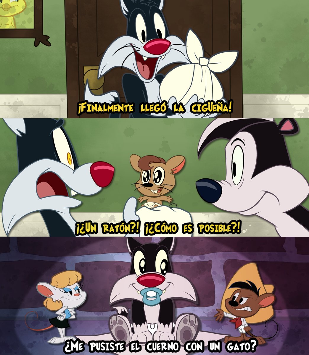 RosaToons's tweet photo. La cigüeña se equivocó de dirección 😔

#looneytunes #humor #fanart #pevester https://t.co/wDzDMYW0B5