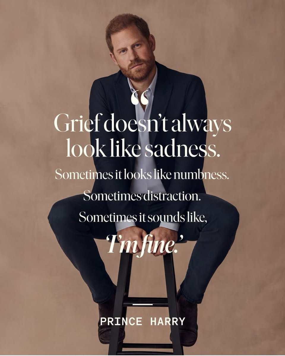 MommaT2309's tweet photo. Prince Harry thankyou for not being afraid to speak out men's mental health matter too.
#PrinceHarry
#MenToo https://t.co/pPJKAG2bVI