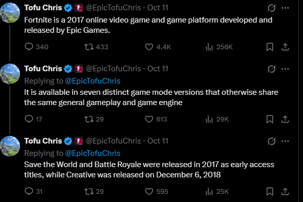 iamdocky's tweet photo. FORTNITE 2.0 & OLD BATTLE PASSES RETURN

-Early this Year Tofu Siad: Fortnite is going back to how the game used to be (Cartoon Style)

-Ted Posted About Next 2 seasons

-Chapter 7 & OG Chapter 1 end on the same day

-Tofu posted This Week (about 2017 launch) ,  is He teasing something big for Fortnite?

FORTNITE 2.0 ?
(Fortnite's 10th anniversary)

Loophole for the return of old Battle Passes ?