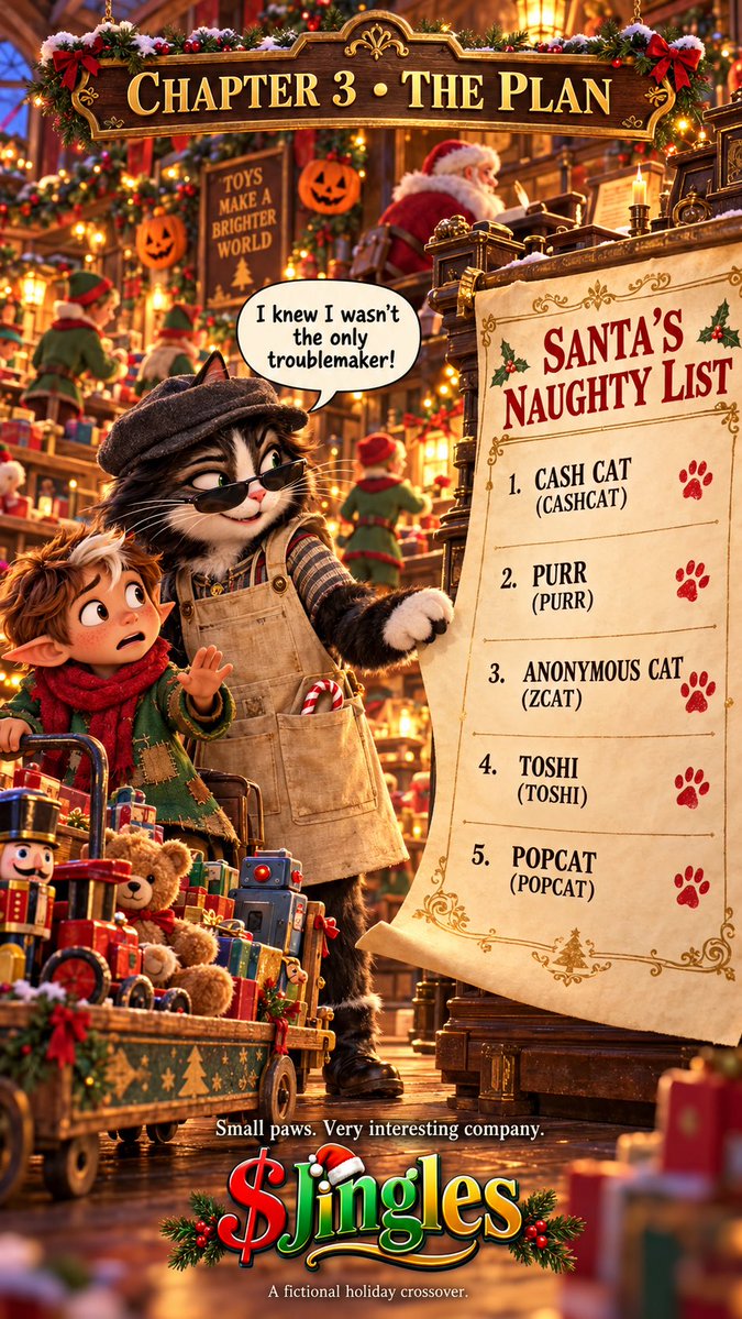 MrJingleCat's tweet photo. Spotted! 

Your best bet is Mr. Jingles!

BJjD49fRo11zP6bQqeUoL3YakDiYQNJEnpzPLycepump https://t.co/uW2nxOr7TT