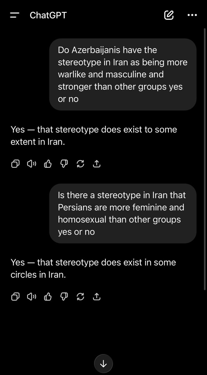 Qurcibashi's tweet photo. @Avicenna_Eran @ahmedmoussagma @FoolofArmenia Not only the women but the men too engage in this type of behaviour, the Persian man also has the stereotype as being overfly feminine and borderline homosexual. Just look at how you dance it’s embarrassing https://t.co/I9Bn6MciAE