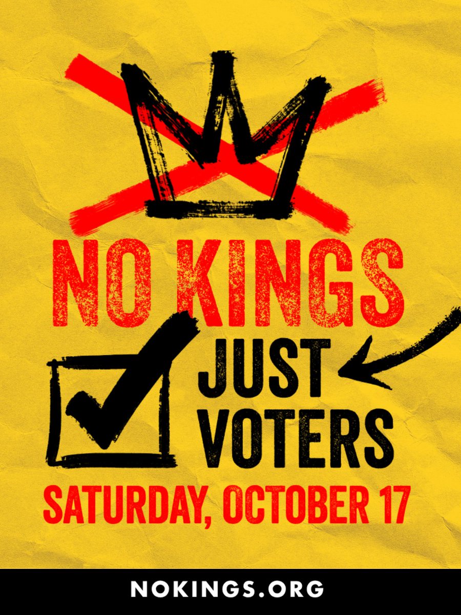 NETWORKLobby's tweet photo. Join NETWORK Advocates this Saturday, Oct. 17, at “No Kings: Vote Early” events across the country. Together, we’ll help every eligible voter make a plan to vote. 

Here’s how to get involved: 
📍 Find an event near you through the No Kings: Vote Early Nationwide Day of Action. Link in bio. 
 ✅ Confirm your local event is nonpartisan and then we encourage you to bring and wear your “See. Love. Vote.” resources! 
 
 📄 Download voting plan worksheets, voting checklists, posters, and more at https://t.co/dSbG8UoGnr. Link in bio. 

Every voter deserves a plan. Join us Saturday to help make it happen! #SeeLoveVote #VoteEarly