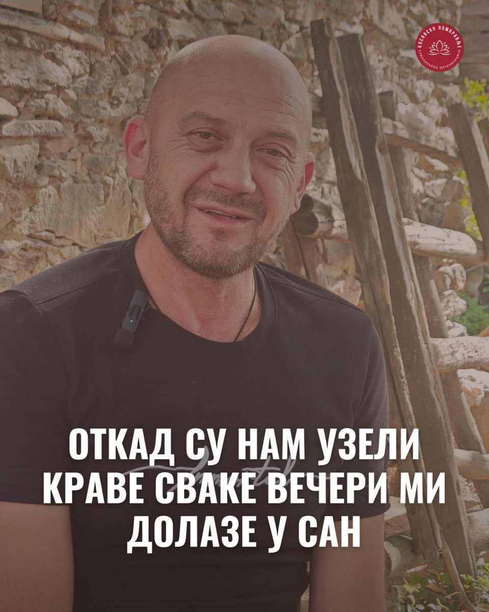 hokpomoravlje's tweet photo. „Откад су нам узели краве, сваке вечери ми долазе у сан.“

Породица Илић из села Сушиће, под Шар-планином, годинама је живела од свог рада, сточарства и производње шарског сира.

Након што им је одузето четири стеоне краве и десет коза, остали су без главног извора прихода. Али њихов губитак није само материјалан.

Ово је прича о борби за опстанак, достојанство и живот на Косову и Метохији.

Прочитајте целу причу на линку: https://t.co/SX6ylLwAbI