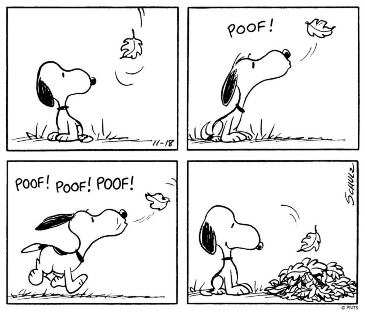 dogtv's tweet photo. It's starting to feel like fall, y'all... 🍂🐶 

#Snoopy #Peanuts #DogComic #DOGTV https://t.co/8RCPbxSdyf