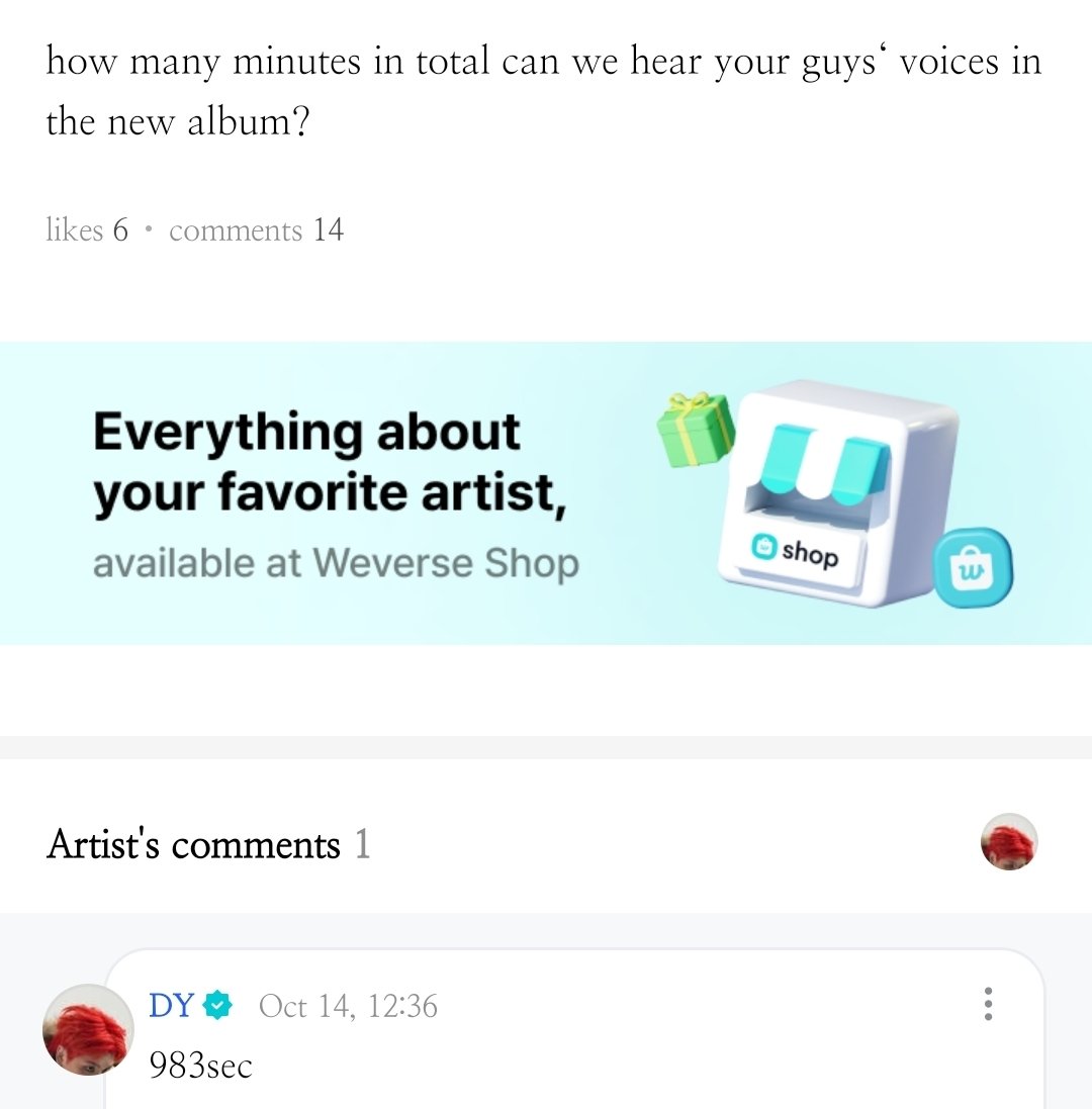 clementine_mine's tweet photo. More than 16 minutes and each song is prob more than 3 minutes omg
K-Pop is so back with 3+ mins songs plz :(((( https://t.co/blHnx77yHf