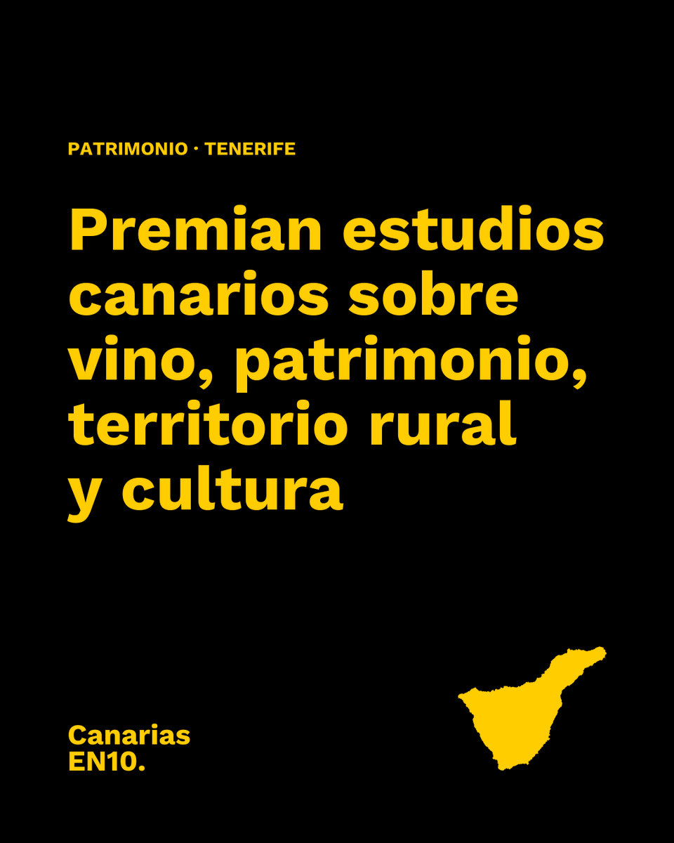 canariasen10's tweet photo. La Cátedra de Agroturismo y Enoturismo de Canarias recibe el premio internacional Best University Research por su trabajo sobre #Patrimonio vitivinícola, investigación y comunidades rurales. Fuente: ULL. https://t.co/jLADDjEogv
