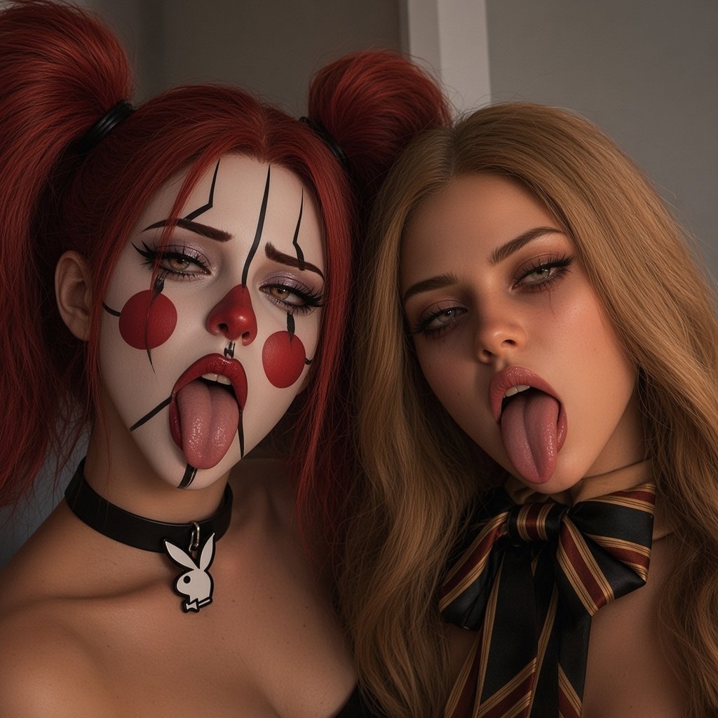 M12ndez's tweet photo. La puta de baby y la perra de m3gan se besan #m3gan #circusbaby #fnaf #fnafsl #baby #bitch #slut #horny #lesbian #kiss #tongue https://t.co/NWFRNBZzvM