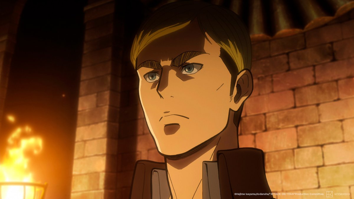 crunchyroll_la's tweet photo. ¡Feliz cumpleaños Erwin Smith! ¡Consagra tu corazón! ❤️‍🔥🎂

Anime: Attack on Titan https://t.co/B3WjBbLiHw