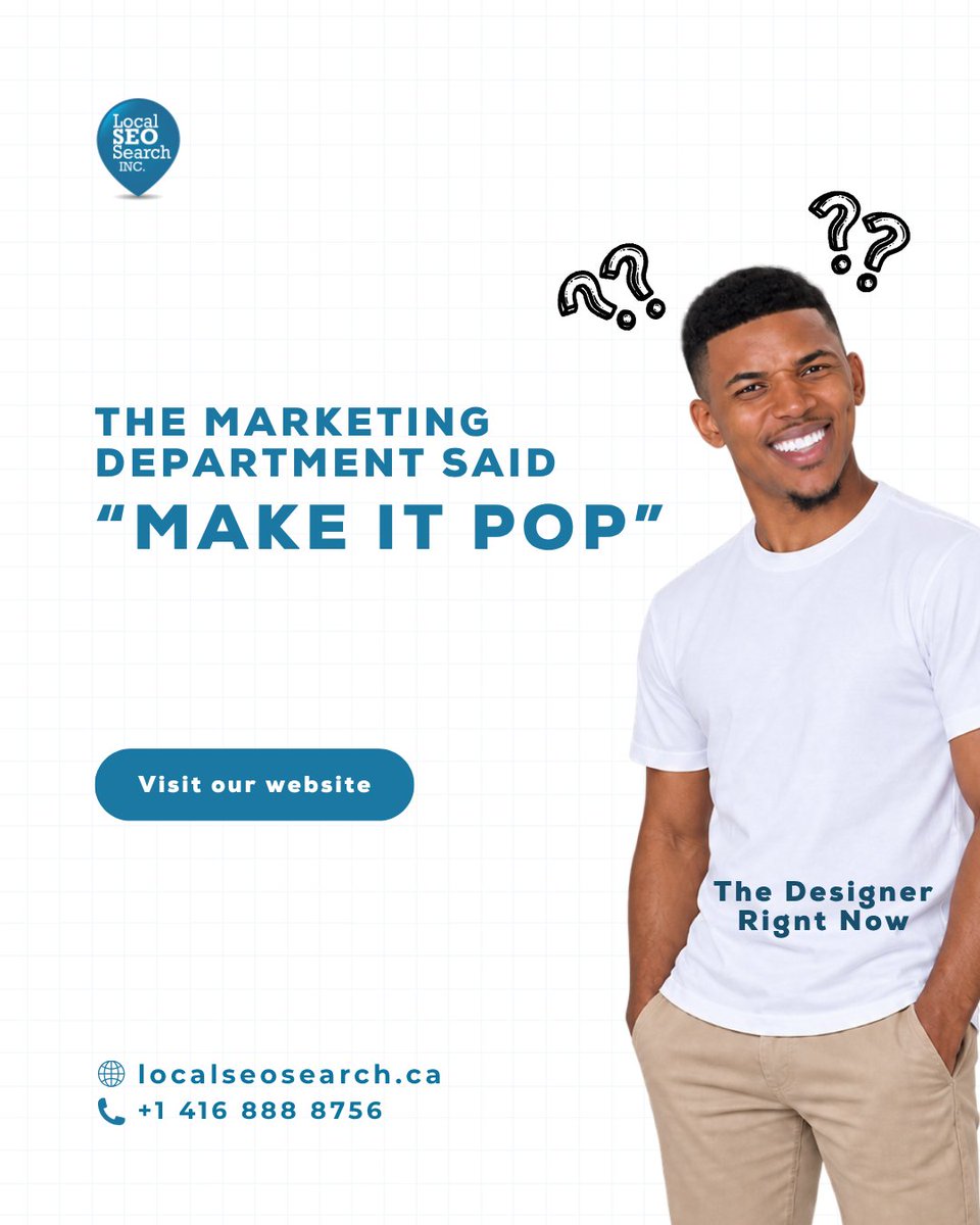 LocalSEO_Search's tweet photo. Sometimes the hardest part of marketing is explaining exactly what you want. A clear goal, audience, message, and call to action can make the creative process much easier than simply asking for something “more exciting.” #MarketingHumour #AgencyLife https://t.co/4YAZQMyqkE