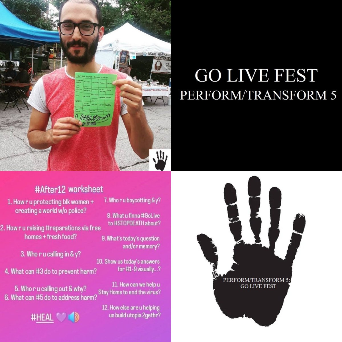 biguniverseplus's tweet photo. @F12Network @letsbuildgarden 12. i'm also building utopia by highlighting folks we've already connected & collaborated with meanwhile also updating you on what they're up to now
Check out our utopian fest, blog & archive:
https://t.co/pC13Ehu5Wf
#nomoneynoborders 🌍
#GOLIVEfest ✋🏿🥳
#After12 💜🔊
~ + https://t.co/4MCyRd0JME