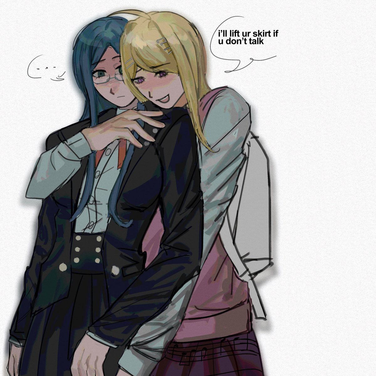 strawdrone's tweet photo. ur pheromones are off the charts #kaemugi #kaedeakamatsu https://t.co/rUmnfW5zK9