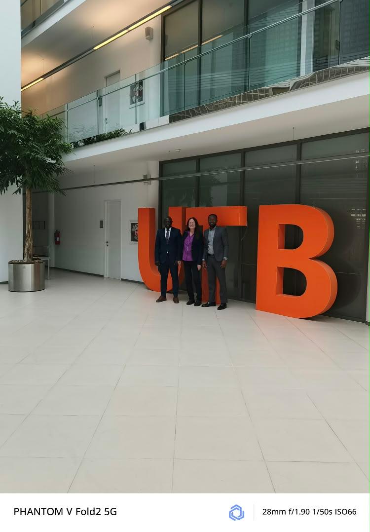 upsaccra's tweet photo. UPSA faculty strengthen academic ties with Tomas Bata University, Czech Republic, through the Erasmus+ Teaching Mobility Programme. This partnership boosts cross-cultural learning and research opportunities. #UPSA #ErasmusPlus #GlobalLearning #FacultyExchange #TomasBataUniversity https://t.co/tjkEiOvQNJ